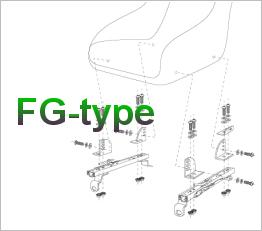 Bride FG-Type Seat Frame Kits